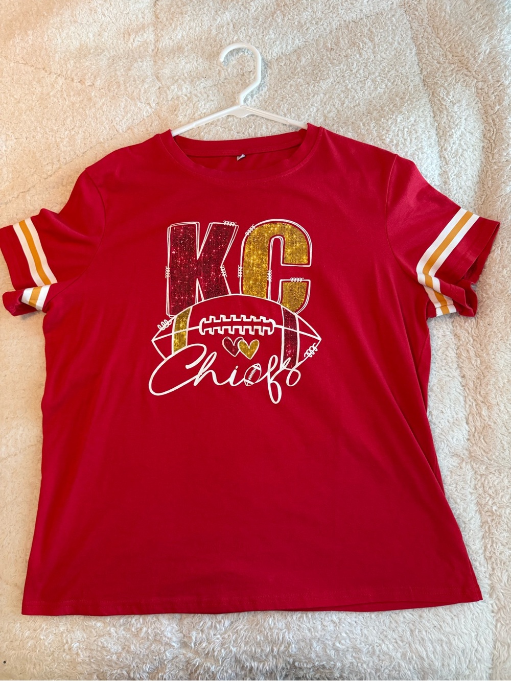 KC Chiefs Red Graphic Tee